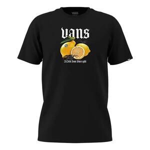 VANS BLACK CLASSIC FIT GRAPHIC TEE MENS SIZE SMALL